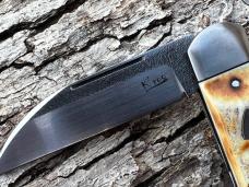 KROO CUSTOM BURNT STAG SLEEVE BOARD JACK (FREEMONT) RWL 34 STEEL 