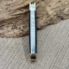BUCK CREEK German Stainless Hand Made Wood Handle Trapper Pocket Knife NOS (82)