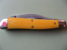 GREAT EASTERN TIDIOUTE 380225 CAMPFIRE WHITTLER YELLOW LINEN MICARTA