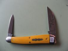 GREAT EASTERN TIDIOUTE 380225 CAMPFIRE WHITTLER YELLOW LINEN MICARTA