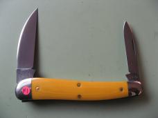 GREAT EASTERN TIDIOUTE 380225 CAMPFIRE WHITTLER YELLOW LINEN MICARTA