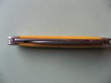 GREAT EASTERN TIDIOUTE 380225 CAMPFIRE WHITTLER YELLOW LINEN MICARTA