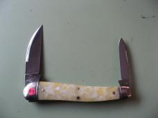 GREAT EASTERN NORTHFIELD 380225 CAMPFIRE WHITTLER YELLOW SNOW ACRYLIC #1