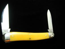 Great Eastern Cutlery GEC Northfield Yellow Rose of Texas Campfire Whittler Knife NIT USA 380225