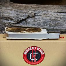 RoseCraft Blades Loosahatchie Jack Red Deer Stag RCT010-STG D2 Clip Point