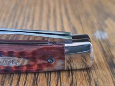 Vintage Case XX USA 6254 Redbone Trapper Muskrat Blade Knife