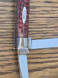 Vintage Case XX USA 6254 Redbone Trapper Muskrat Blade Knife