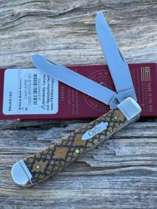 CASE XX ** SFO MAGICIAN'S ANTIQUE RATTLESNAKE BARBED WIRE 2024 BONE TRAPPER