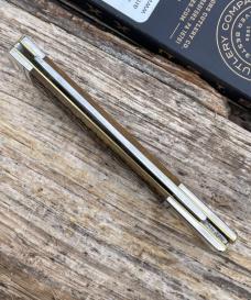 CASE XX ** SFO MAGICIAN'S ANTIQUE RATTLESNAKE BARBED WIRE 2024 BONE RAZOR