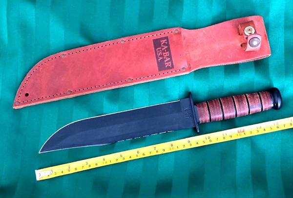 Ka-Bar 2217 Large Bowie Knife USA
