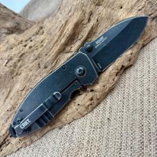 CRKT Squid 2490KS Drop Point Burnley Design Folding Pocket Knife w/clip (183)