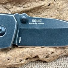 CRKT Squid 2490KS Drop Point Burnley Design Folding Pocket Knife w/clip (183)