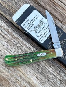 CASE XX ** SFO BURNT LIZARD SKIN WHARNCLIFFE SINGLE BLADE 2024 MINI TRAPPER