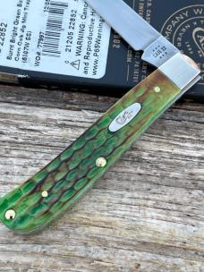 CASE XX ** SFO BURNT LIZARD SKIN WHARNCLIFFE SINGLE BLADE 2024 MINI TRAPPER