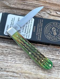 CASE XX ** SFO BURNT LIZARD SKIN WHARNCLIFFE SINGLE BLADE 2024 MINI TRAPPER