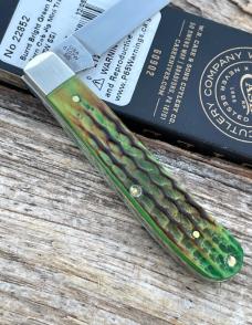CASE XX ** SFO BURNT LIZARD SKIN WHARNCLIFFE SINGLE BLADE 2024 MINI TRAPPER