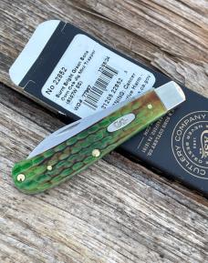 CASE XX ** SFO BURNT LIZARD SKIN WHARNCLIFFE SINGLE BLADE 2024 MINI TRAPPER