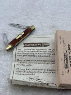 Camillus 1992 Rimfire Classic 22LR-1 2 Blade Pocket Knife Made In USA