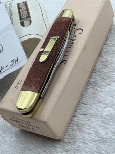 Camillus 1992 Rimfire Classic 22LR-1 2 Blade Pocket Knife Made In USA