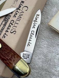 Camillus 1992 Rimfire Classic 22LR-1 2 Blade Pocket Knife Made In USA