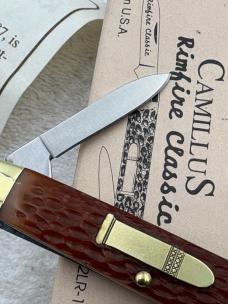 Camillus 1992 Rimfire Classic 22LR-1 2 Blade Pocket Knife Made In USA