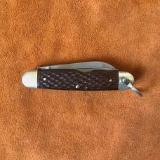 Schrade Walden Four Blade Camp/Utility Knife 
