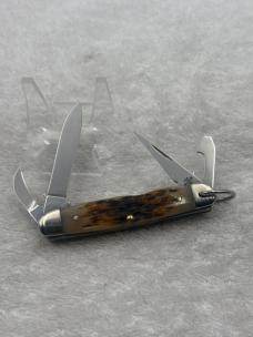 Case XX 4 Blade Junior Scout Knife Pattern #6409ORSS Made In USA No Box (43)