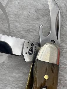Case XX 4 Blade Junior Scout Knife Pattern #6409ORSS Made In USA No Box (43)