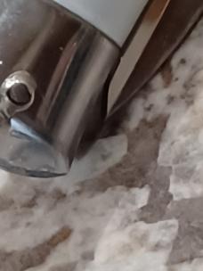  8 3/4" Rizzuto Estileto Milano white perlex.