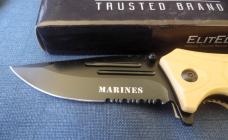 ELITEDGE TRUSTED BRAND SPRING ASSIST KNIFE NEW IN BOX GOOD EDGE & ACTION WORTH THE ADD