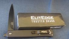 ELITEDGE TRUSTED BRAND SPRING ASSIST KNIFE NEW IN BOX GOOD EDGE & ACTION WORTH THE ADD