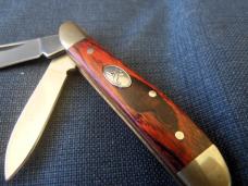 REMINGTON 3" HARDWOOD SCALES UNUSED YEAR ?? PEANUT SS BLADES VERY GOOD DAILY CARRY