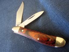 REMINGTON 3" HARDWOOD SCALES UNUSED YEAR ?? PEANUT SS BLADES VERY GOOD DAILY CARRY