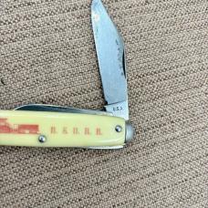Baltimore & Ohio R.R. Railroad USA  2 Blade Advertising Novelty Knife (157)
