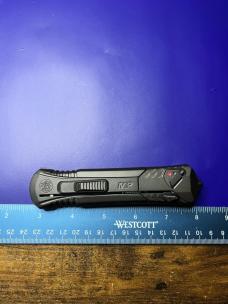 Smith & Wesson OTF Assisted 3.5" Black Double Edge Blade