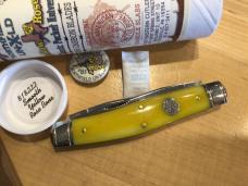 Great Eastern Cutlery Northfield 818222 Coon Skinner Smooth Yellow Rose Bone 1 of 515