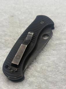 Spyderco Citadel C119BK Push Button Automatic With Safety Rare And Hard To Find Been Discontinued 