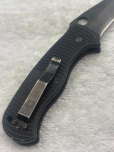 Spyderco Citadel C119BK Push Button Automatic With Safety Rare And Hard To Find Been Discontinued 