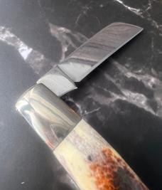 NIB NIB/NOS 1980s Parker Custom Series Large Half Congress 1591 Sandbar Bone Knife 