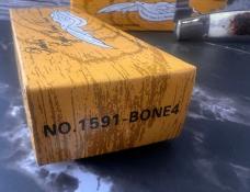 NIB NIB/NOS 1980s Parker Custom Series Large Half Congress 1591 Sandbar Bone Knife 