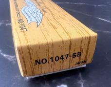 NIB/NOS 1980s Parker Cut Co Japan Appaloosa Bone 2 Blade Mini Muskrat 1047-SB