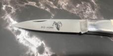 NOS/NIB PARKER CUT CO "THE BIG HORN" 512L SMOOTH BONE LOCKBACK KNIFE 
