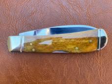 Case XX Tribal Lock Antique Bone
