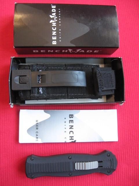 Early Benchmade Front Opener 3300BK INFIDEL OTF Switchblade Knife