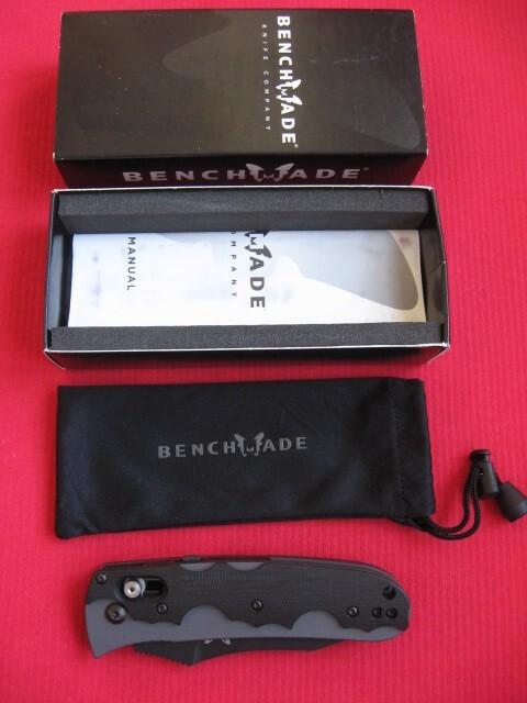 Benchmade Dicontinued Snody 4200BK Auto RESISTOR Switchblade Knife