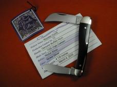 Titusville Cutlery Smooth Buffalo Horn Rooster Comb Farmer Knife Rare 1 of 13 COA USA Made 2025