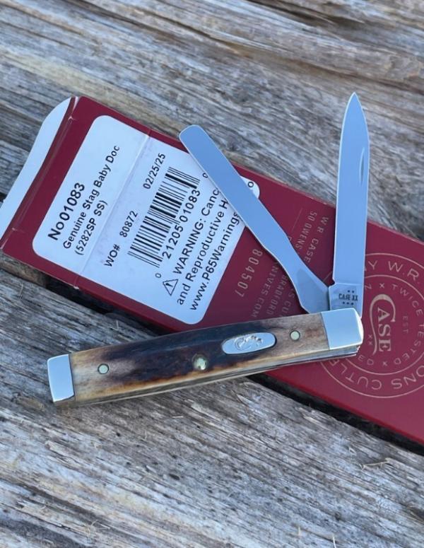 CASE XX ** 2025 GENUINE STAG BABY DOC CASE XX ** 2025 GENUINE STAG BABY DOC