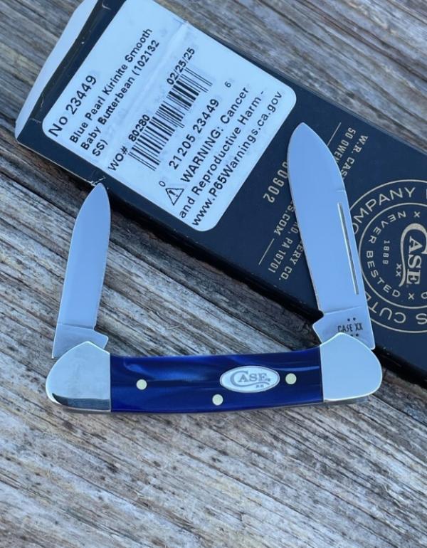 CASE XX ** 2025 BLUE PEARL KIRINITE BABY BUTTERBEAN