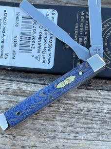CASE XX ** 2025 BLUE SYCAMORE WOOD SMOOTH BABY DOC