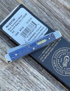 CASE XX ** 2025 BLUE SYCAMORE WOOD SMOOTH BABY DOC